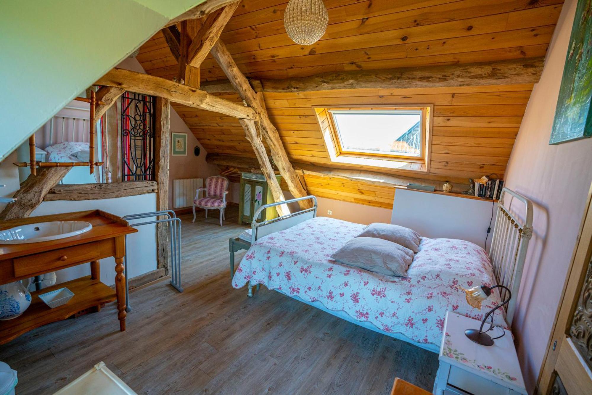Chambre D'Hotes - Le Jardin Des Patissons La Foret Du Parc Exteriér fotografie